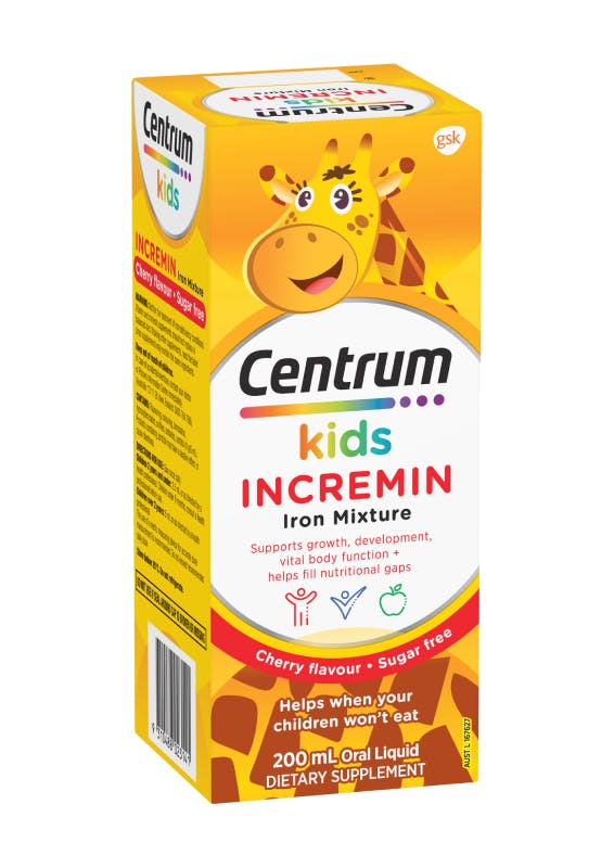 Incremin Iron Multivitamins For Kids Centrum NZ